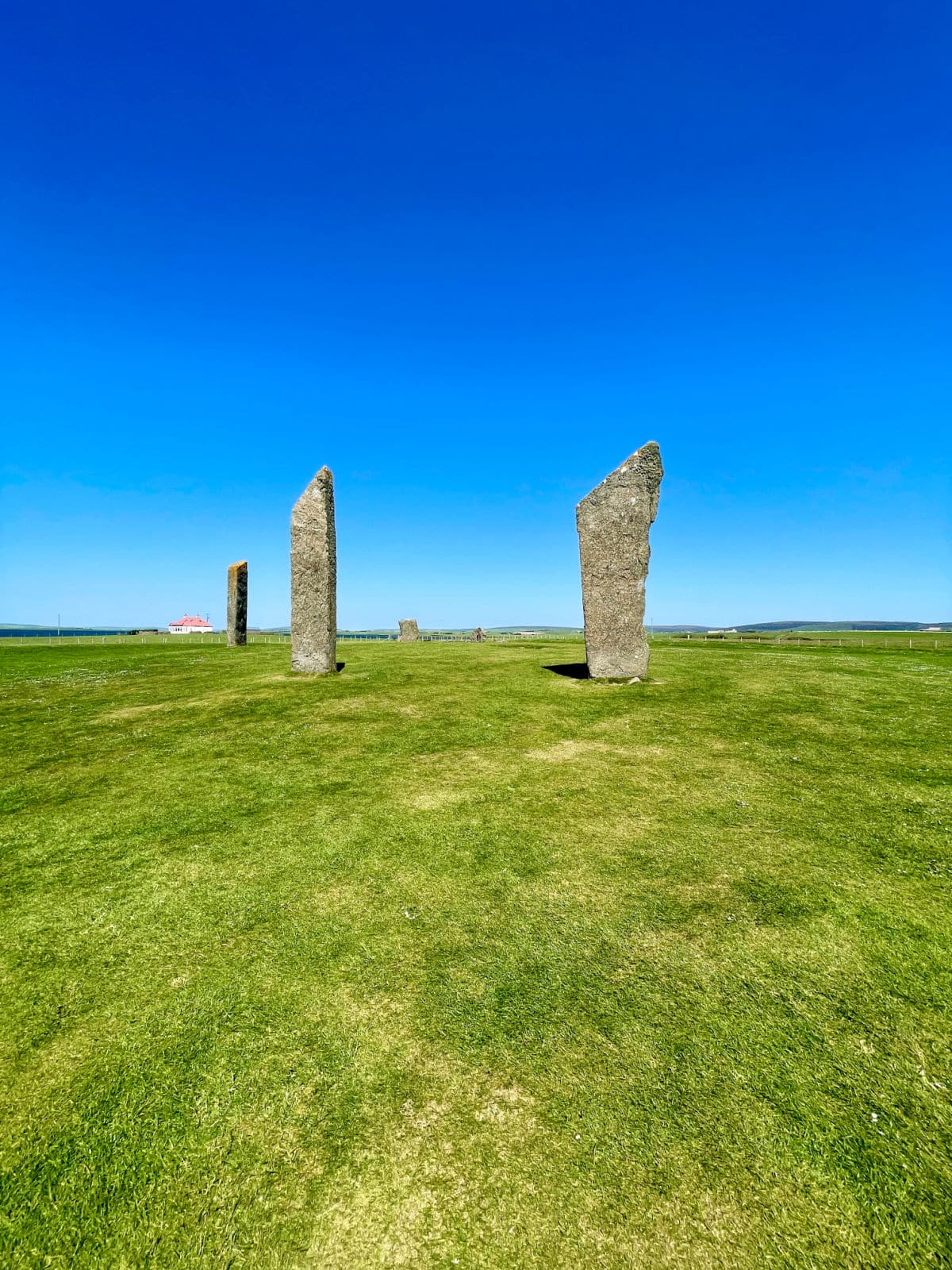 Stone henge in North Orkney.