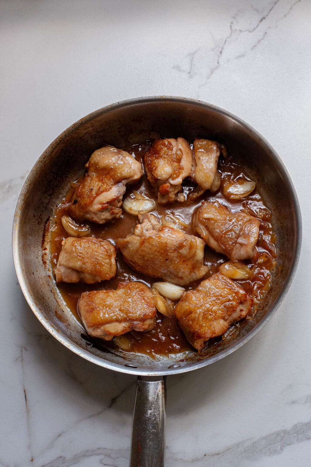 Skillet Chicken Thighs - Food Fun & Faraway Places