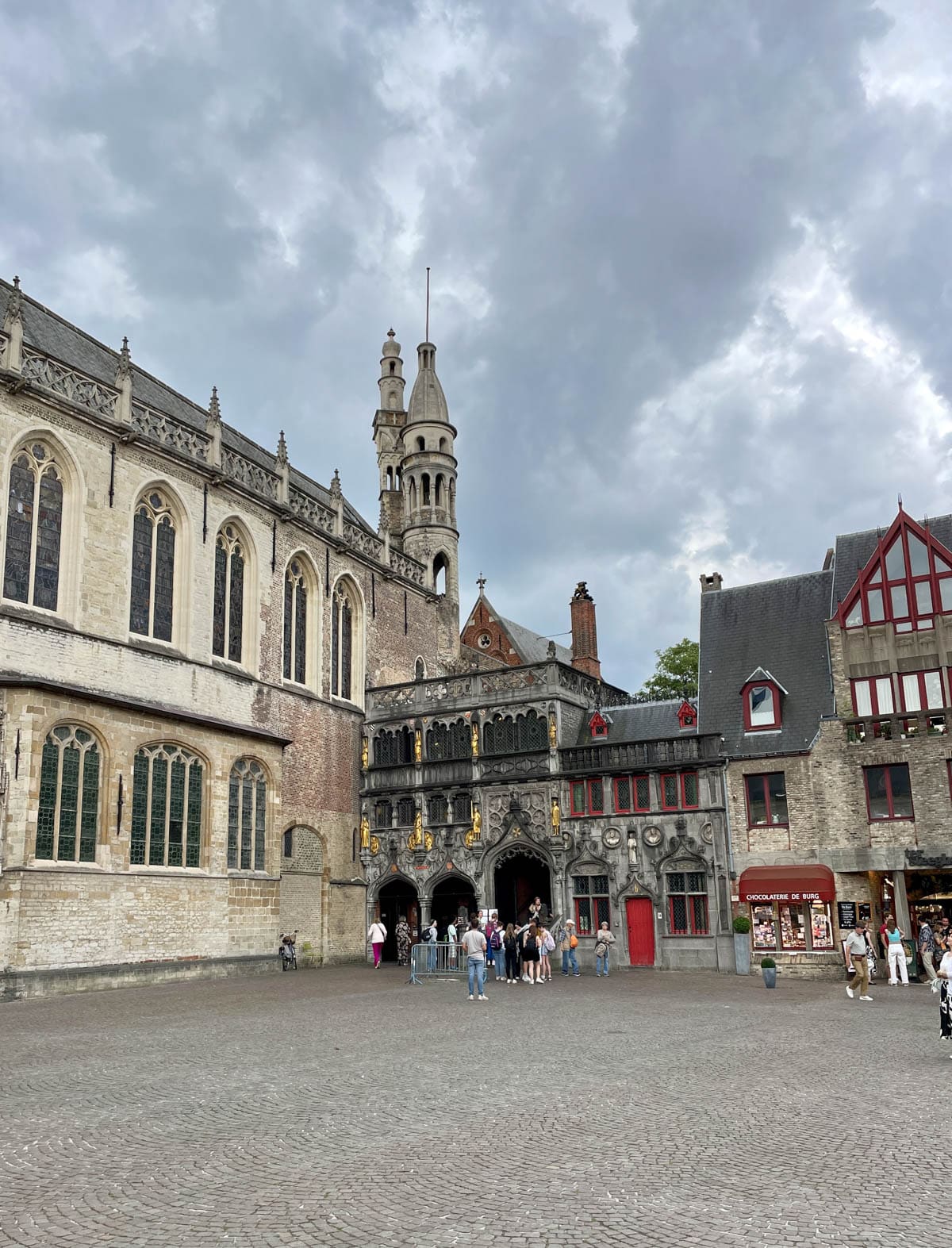 Romanesque chapel in Bruges.