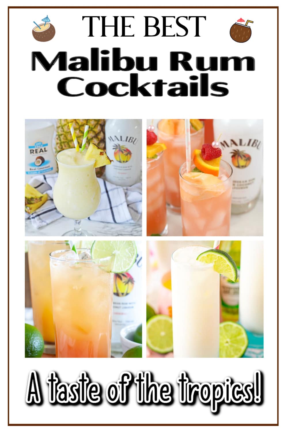 10 Top Malibu Drinks to Try – A Couple Cooks