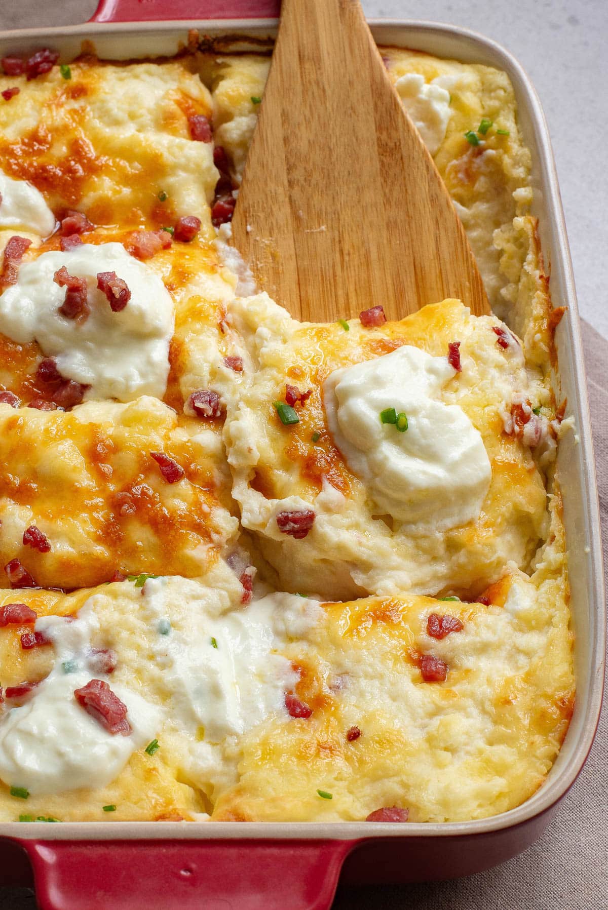 Recipe for Loaded Potato Casserole - Food Fun & Faraway Places