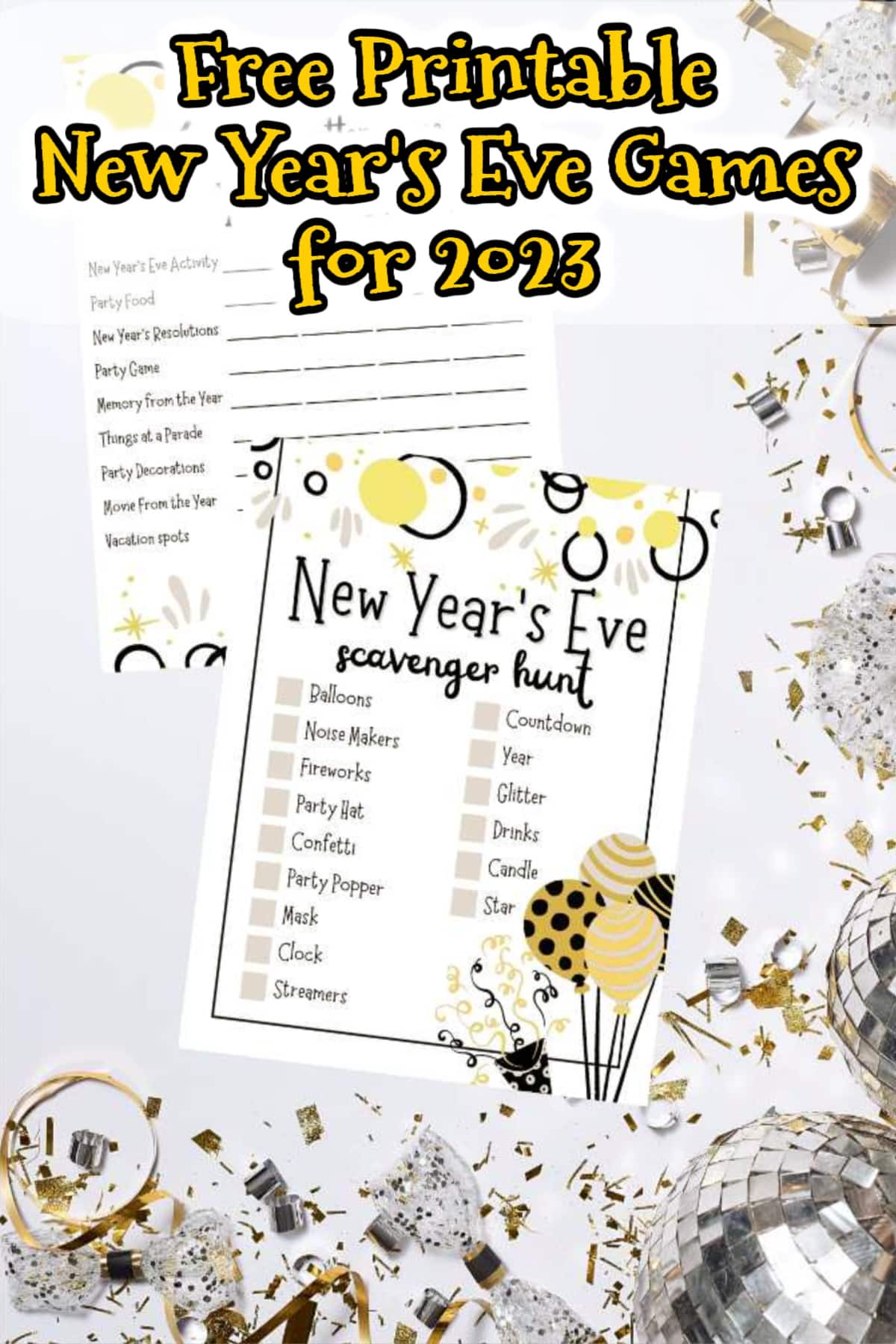 35 Best New Year's Eve Games to Play With Friends and Family 2023