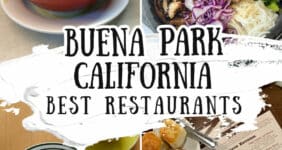 Graphic for best restaurants in Buena Park California.