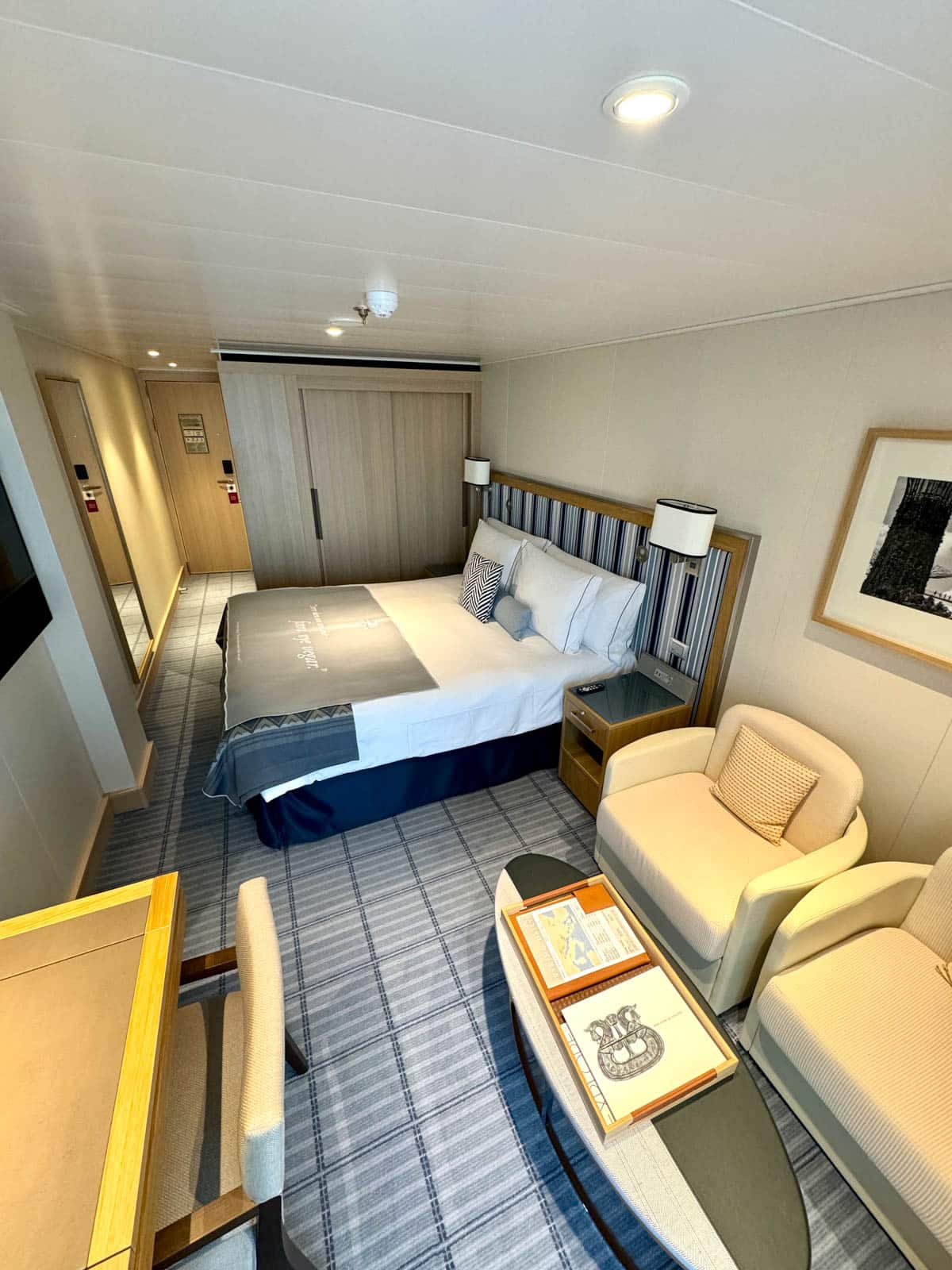 Room on a cruise ship.