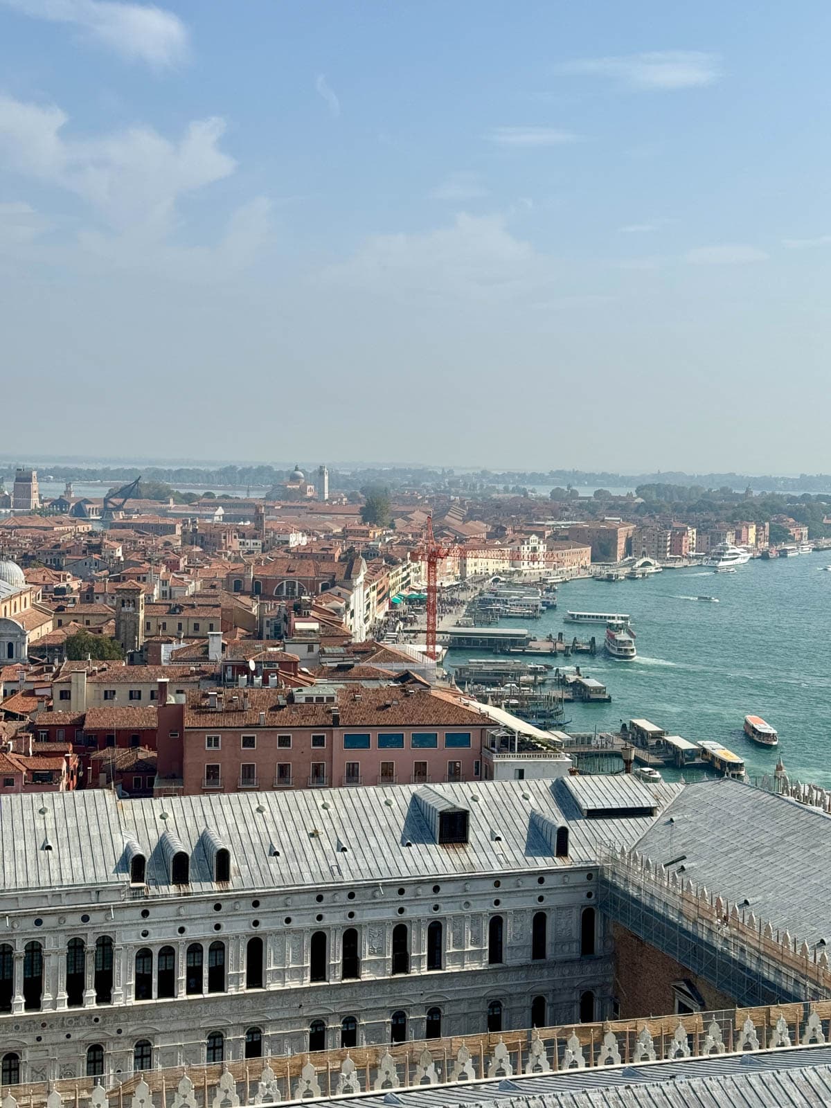 View of Venice Italy.