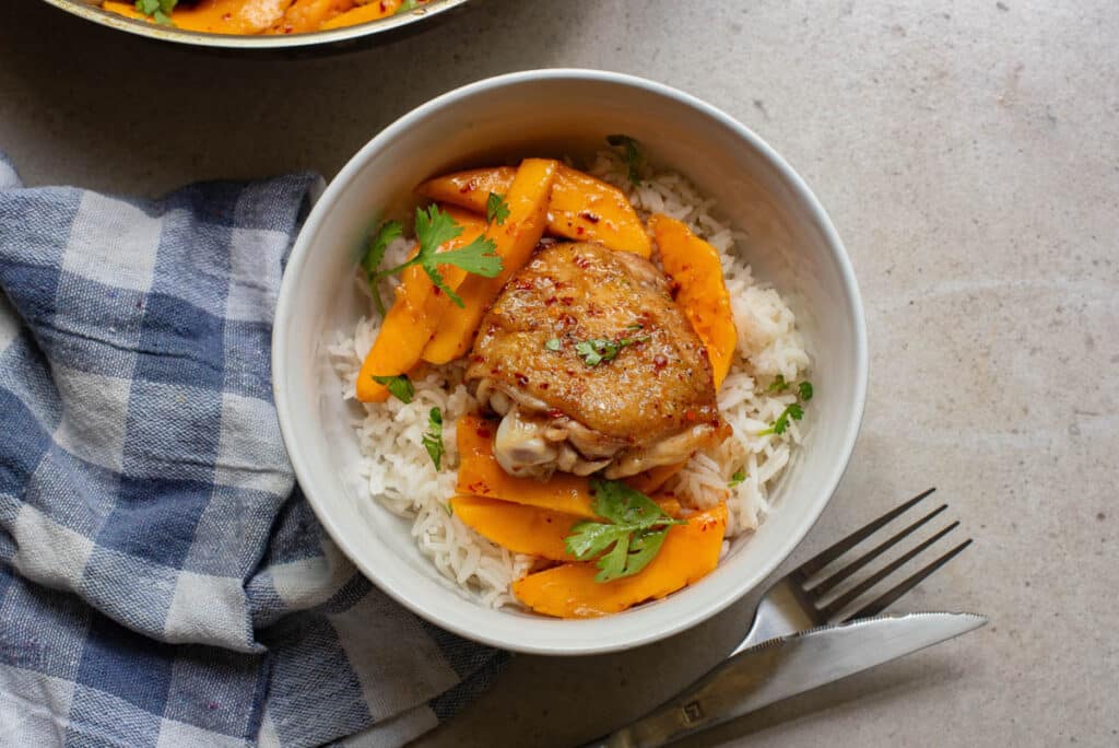 One Pan Honey Garlic Chicken - Food Fun & Faraway Places