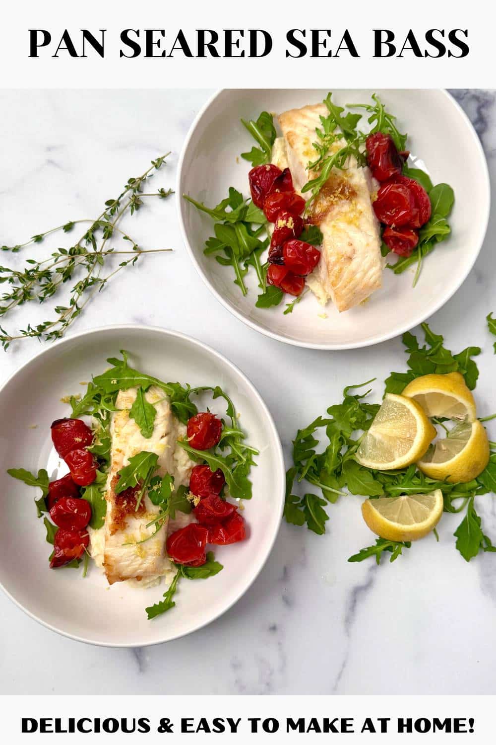 Pan seared sea bass - Food Fun & Faraway Places