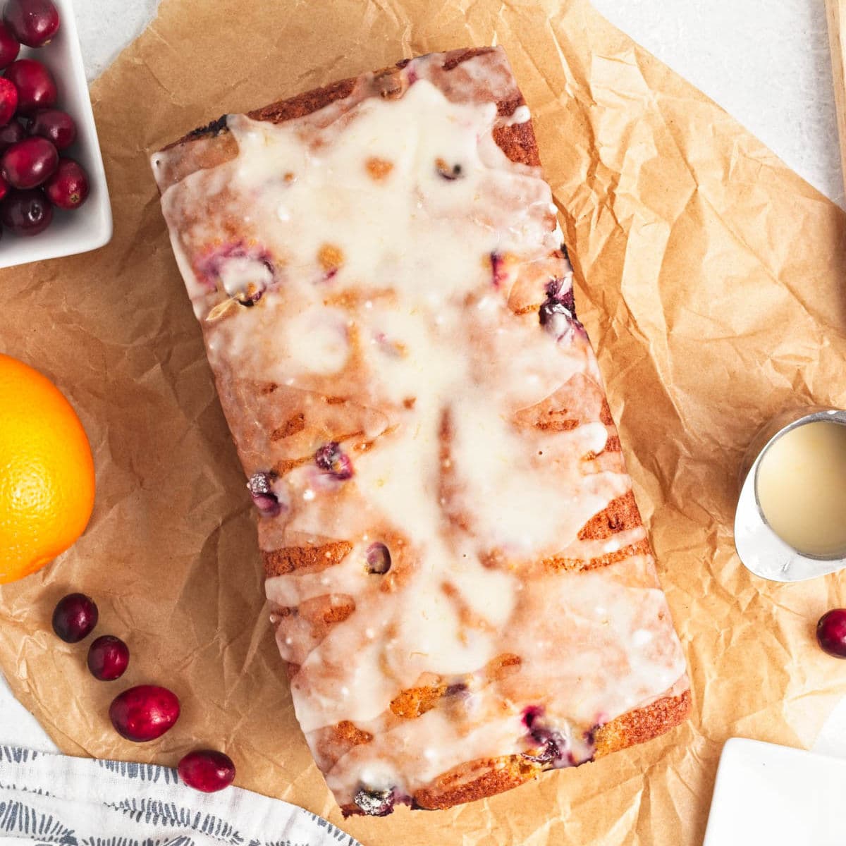 Cranberry and Orange Loaf