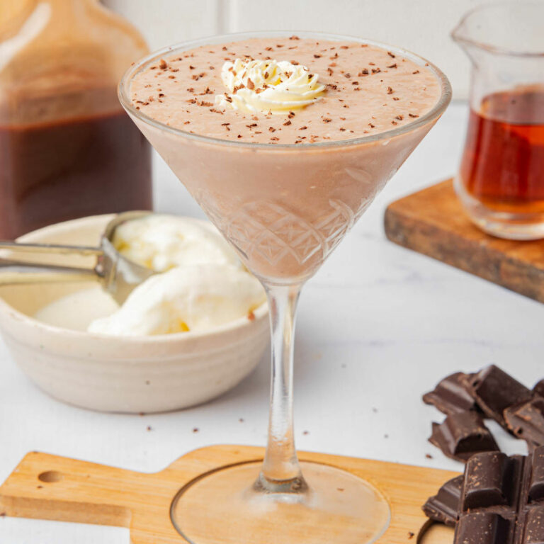 Brandy Alexander with Ice Cream