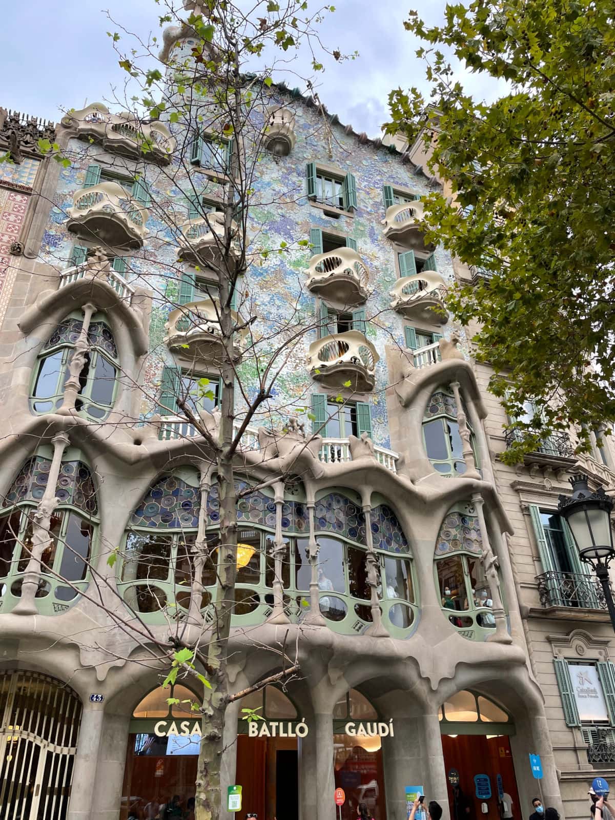 Casa Batlló in Barcelona Spain.