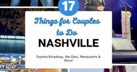 Pinterest graphic for things to do in Nashville for couples.