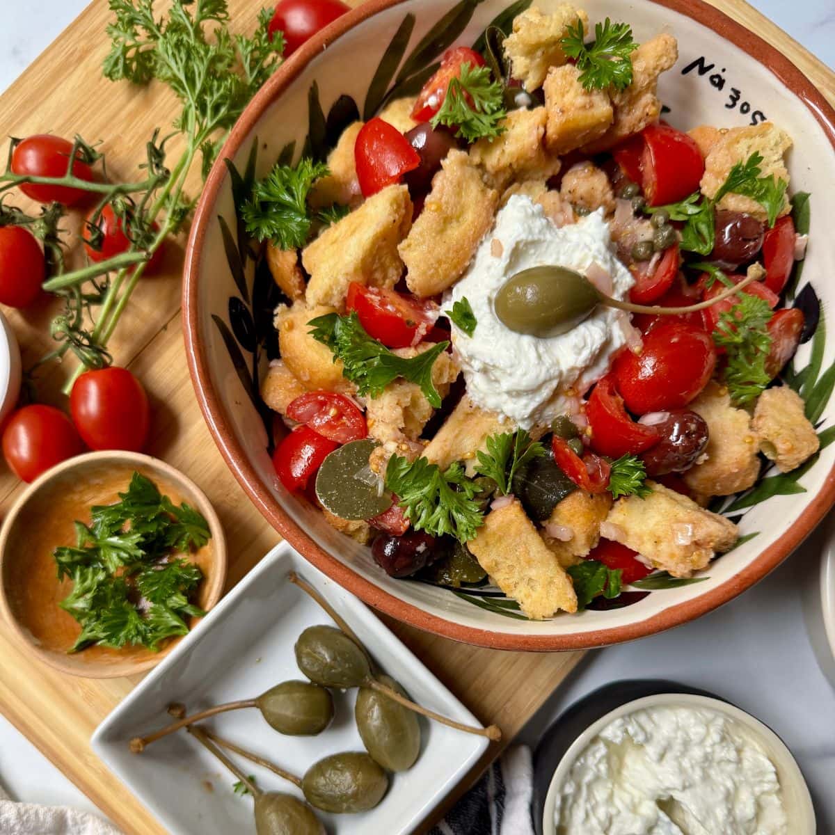 Greek Dakos Salad