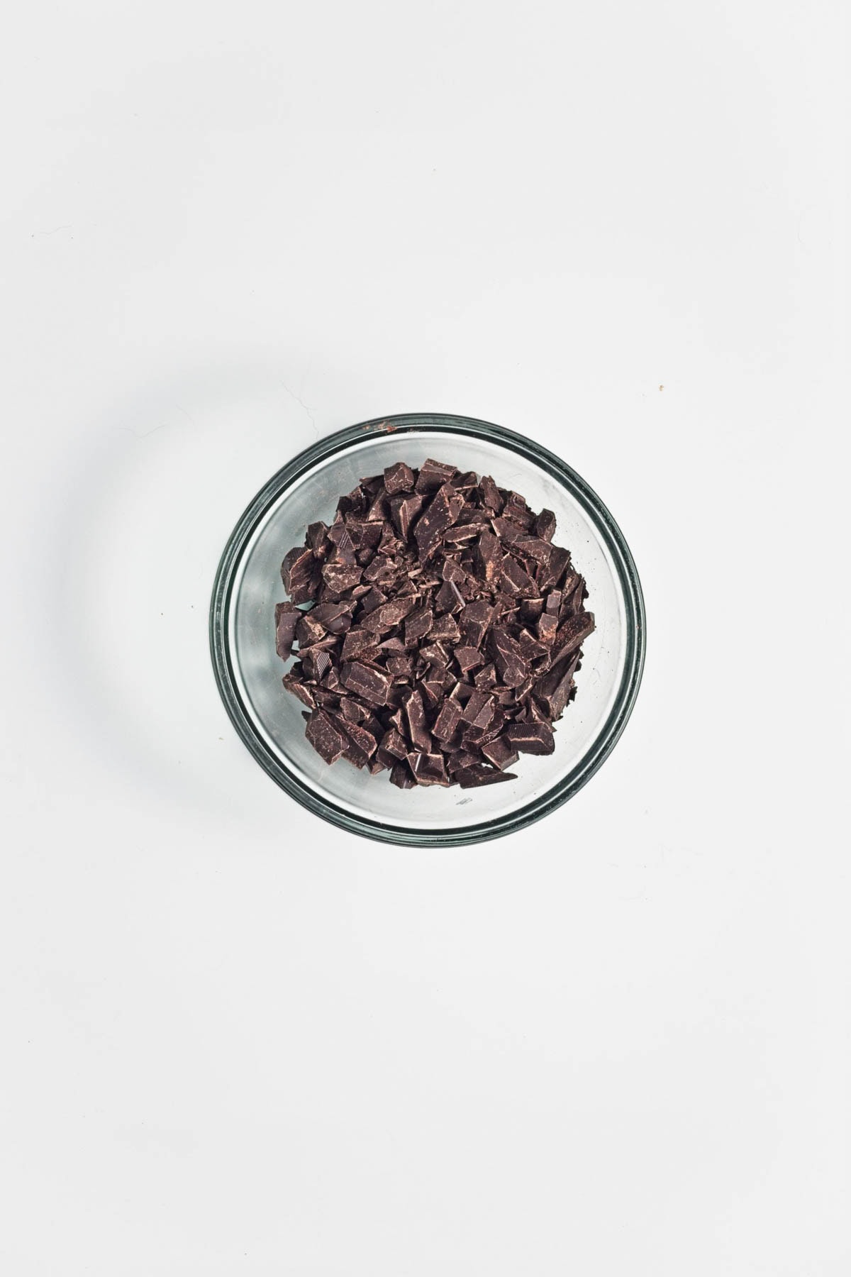 Chocolate chopped into small pieces.