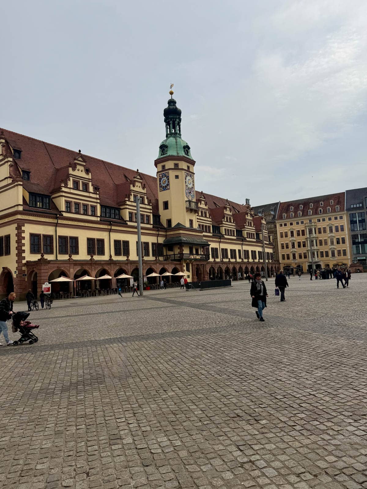Old Town Hall in Leipzig.