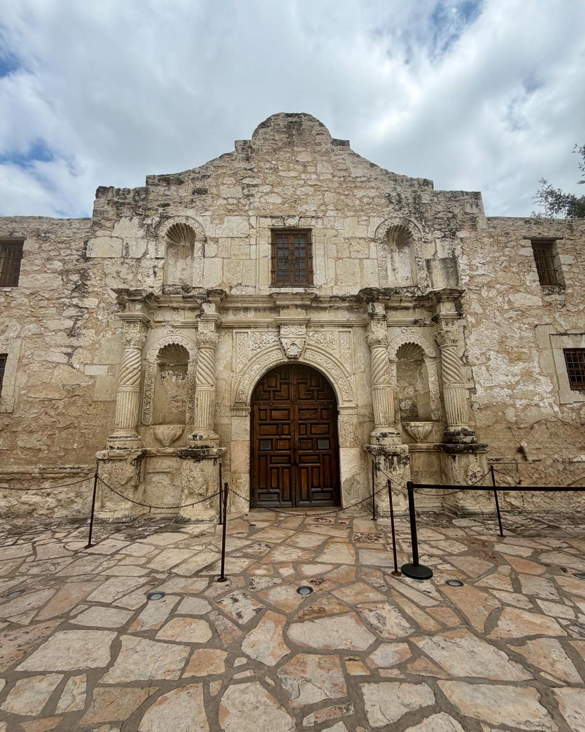 Old church front.